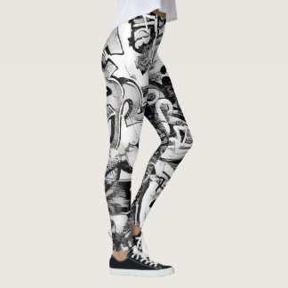落書き通り GRAFFITI (Rakugaki) Leggings