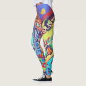 落書き通り GRAFFITI (Rakugaki) Leggings (Links)