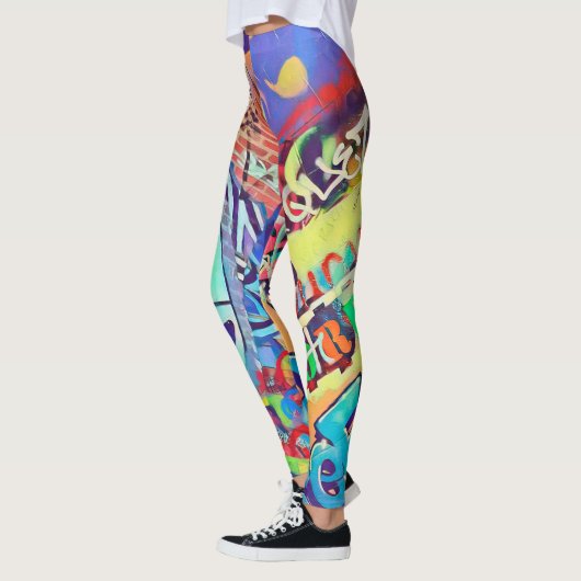 落書き通り GRAFFITI (Rakugaki) Leggings (Links)