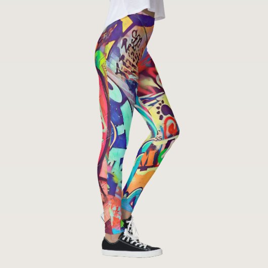 落書き通り GRAFFITI (Rakugaki) Leggings (Rechts)