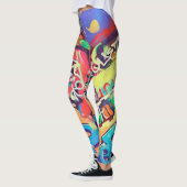 落書き通り GRAFFITI (Rakugaki) Leggings (Links)