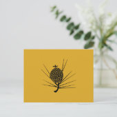 葉 松 POSTKARTE (Stehend Vorderseite)