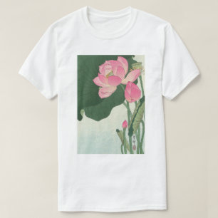 蓮 の 花, 小 古 原 Lotus Blume, Ohara Koson, Ukiyo-e T-Shirt