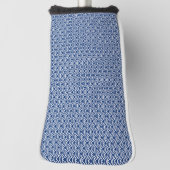 藍色の波小紋 GOLF HEADCOVER (Rotieren 90)