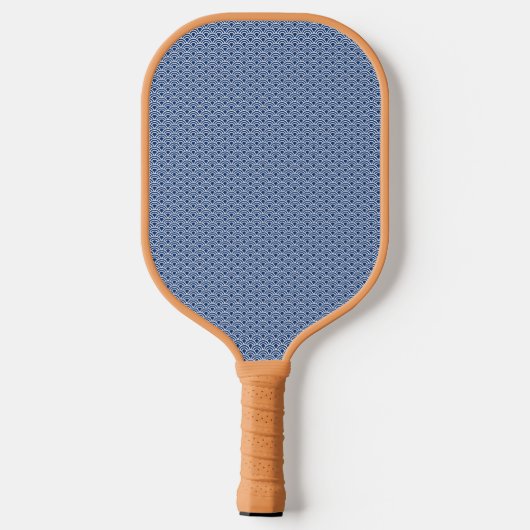 藍色の波小紋 PICKLEBALL SCHLÄGER (Rückseite)