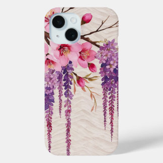 藤の花和紙の調べ ― 和モダン花柄 Case-Mate iPhone HÜLLE
