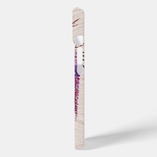 藤の花和紙の調べ ― 和モダン花柄 Case-Mate iPhone HÜLLE (Rückseite / Links)