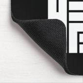 藤(と う)の 角 字 MOUSEPAD (Ecke)