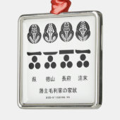 藩 主 毛 利 ORNAMENT AUS METALL (Links)