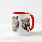 虎たちの顔 TASSE (VorderseiteRechts)
