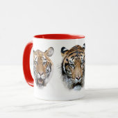 虎たちの顔 TASSE (Vorderseite Links)