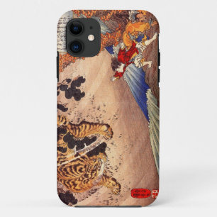虎と闘う少年, Junge kämpft Tiger, Kuniyoshi, Ukiyo-e Case-Mate iPhone Hülle
