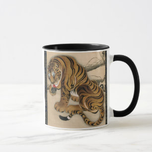 虎図, 若冲 Tiger, Jakuchu Tasse