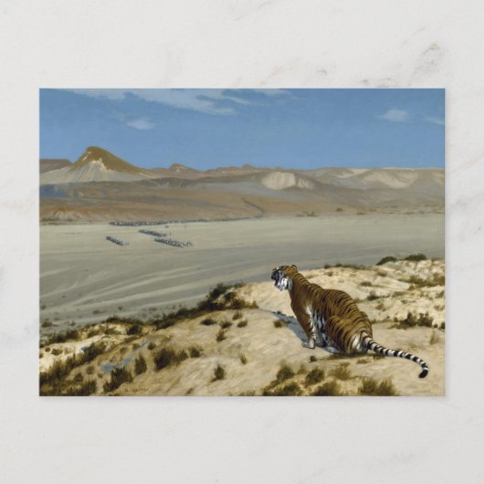 虎 POSTKARTE (Vorderseite)