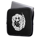 虫 く ラ い 柏 プ ト プ 折 die れケ. laptopschutzhülle (Vorderseite Links)