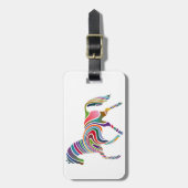 虹の馬 GEPÄCKANHÄNGER (Vorderseite vertikal)