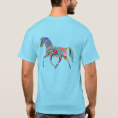 虹の馬 T-Shirt (Rückseite)
