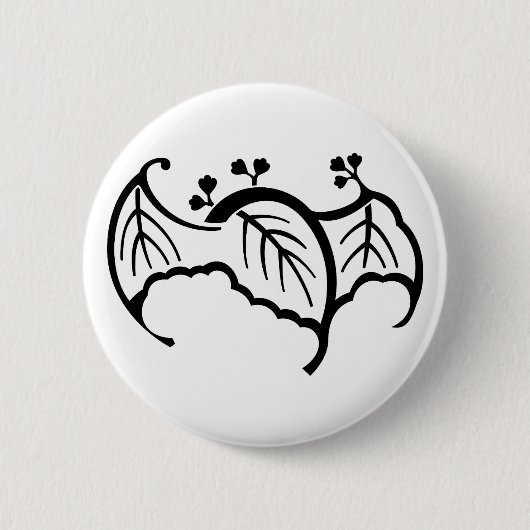 蝙 蝠 桐 BUTTON (Vorderseite)