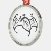 蝙 蝠 桐 SILBERNES ORNAMENT (Links)