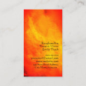 蝶々の妖精 VISITENKARTE (Rückseite)