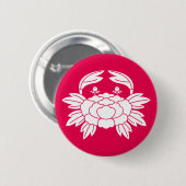蟹 BUTTON (Vorne & Hinten)