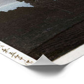 裾 の 富, Fuji von Susono, Hasui Kawase, Woodcut, 野 Poster (Ecke)