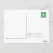 越後(日本国新潟県)の黒猫・切り絵 Postcard Postkarte (Rückseite)