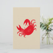 踊り蟹 BRIEFPAPIER (Stehend Vorderseite)