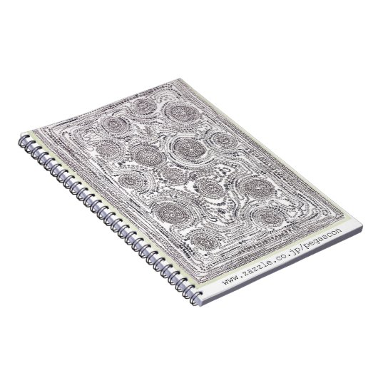 "輪 っ か 14個" ノが. NOTIZBLOCK (Rechte Seite)