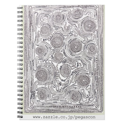 "輪 っ か 14個" ノが. NOTIZBLOCK (Vorderseite)