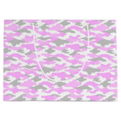 迷彩(ピンク) ラージペーパーバッグ GROßE GESCHENKTÜTE (Vorderseite)