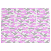 迷彩(ピンク) ラージペーパーバッグ GROßE GESCHENKTÜTE (Rückseite)