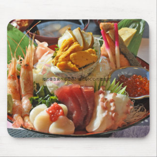 道の駅くじ　名物　海女丼のマウスパッド MOUSEPAD