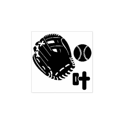 野球スタンプ GUMMISTEMPEL (Prägung)