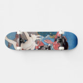 金太郎と動物, 国芳 Kintaro u. Tiere, Kuniyoshi, Ukiyo-e Skateboard (Horizontal)