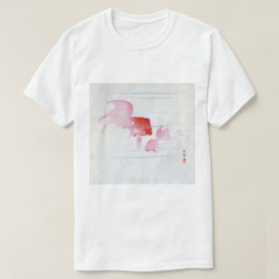 金 魚, 古 Paar von Goldfish, Koson, Ukiyo-e, Woodcut T-Shirt