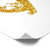 金 龍 Gold Dragon Poster (Ecke)