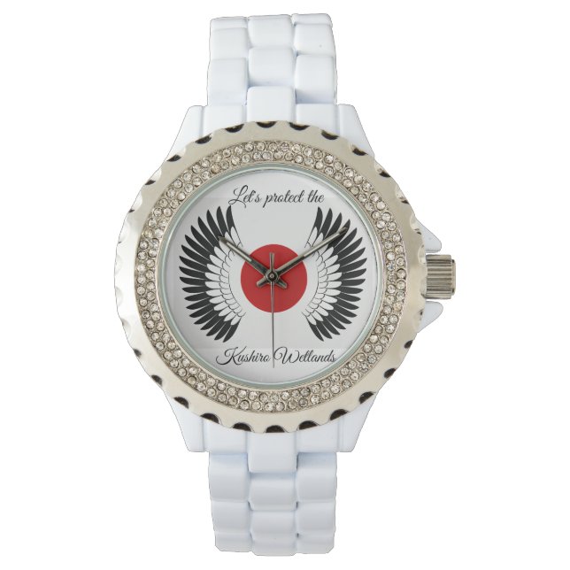 釧路湿原を守ろう! チャリティ・ウォッチ（Charity Watch） 腕時計 Armbanduhr (Vorderseite)