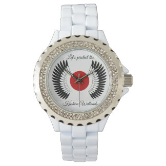 釧路湿原を守ろう! チャリティ・ウォッチ（Charity Watch） Armbanduhr