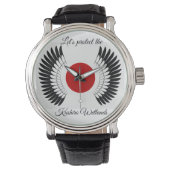 釧路湿原を守ろう! チャリティ・メンズウォッチ(Charity Watch) Armbanduhr (Vorderseite)