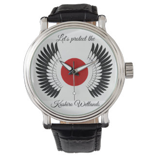 釧路湿原を守ろう! チャリティ・メンズウォッチ（Charity Watch） Armbanduhr