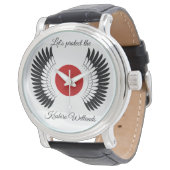 釧路湿原を守ろう! チャリティ・メンズウォッチ(Charity Watch) Armbanduhr (Schrägansicht)