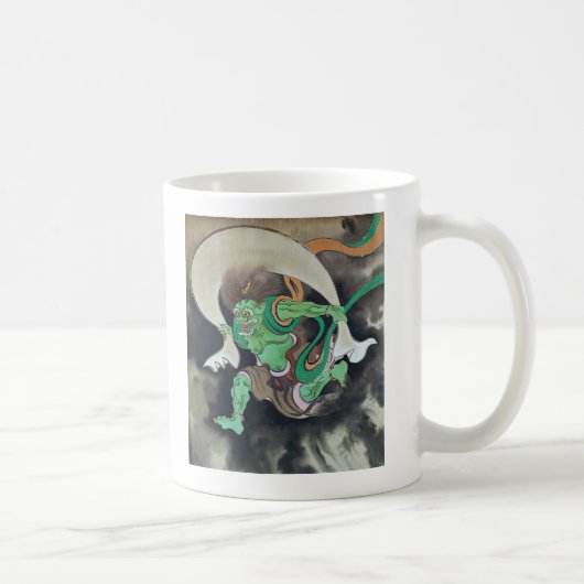 鈴木其一『風神雷神図』,Suzuki Kiitsu ,“Wind God and Thunder ” Kaffeetasse (Rechts)