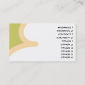 鏡餅(kagami mochi) visitenkarte (Rückseite)