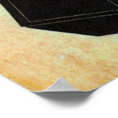 鏡 の 中 女, 国 Frau in Mirror, Kunisada Poster (Ecke)