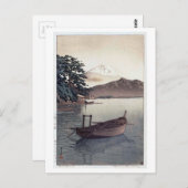 長 浜 海 の 士, Blick auf den Fuji vom Nagahama Strand, Postkarte (Vorne/Hinten)