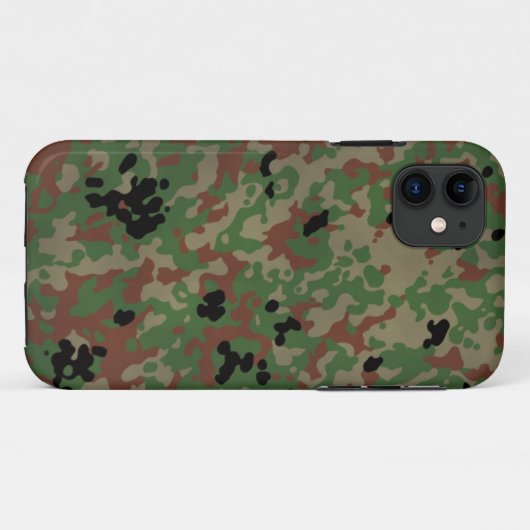 陸上自衛隊 迷彩パターン Case-Mate iPhone HÜLLE (Rückseite (Horizontal))