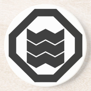 隅切り角に縮み三 GETRÄNKEUNTERSETZER