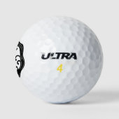雨龍の丸 GOLFBALL (Logo)