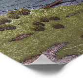 雨 荒 川, 川 巴 の Sommerregen, Arakawa, Hasui Kawase Poster (Ecke)